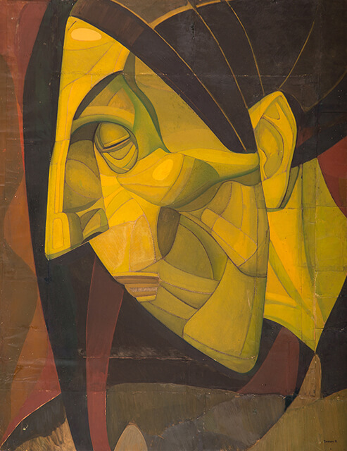 Photo of Valery Geghamyan`s painting #094 «Bride's Mother IV»