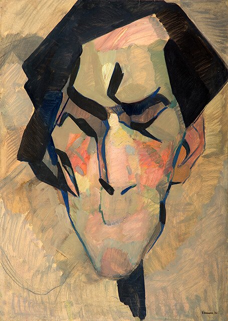 Photo of Valery Geghamyan`s painting #066 «Image of Stranger»