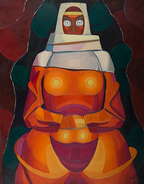 Photo of Valery Geghamyan`s painting #093 «Armenian Bride IV»
