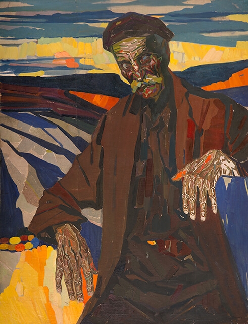 Photo of Valery Geghamyan`s painting #055 «Old Man Ike»