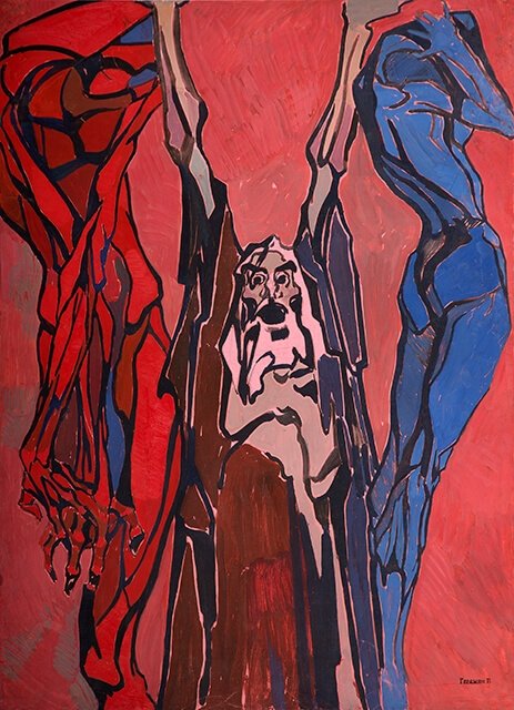 Photo of Valery Geghamyan`s painting #125 «Warlock»
