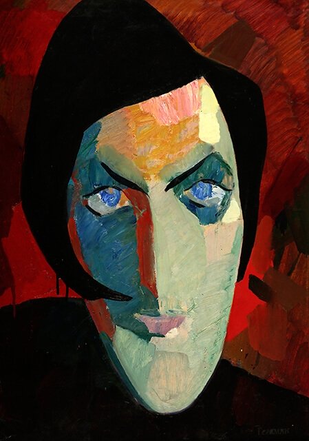 Photo of Valery Geghamyan`s painting #401 «Girl»