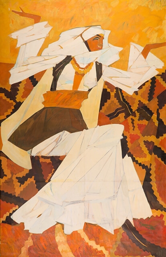 Photo of Valery Geghamyan`s painting #023 «Armenian Dancer»